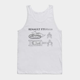 RENAULT FT TANK Tank Top